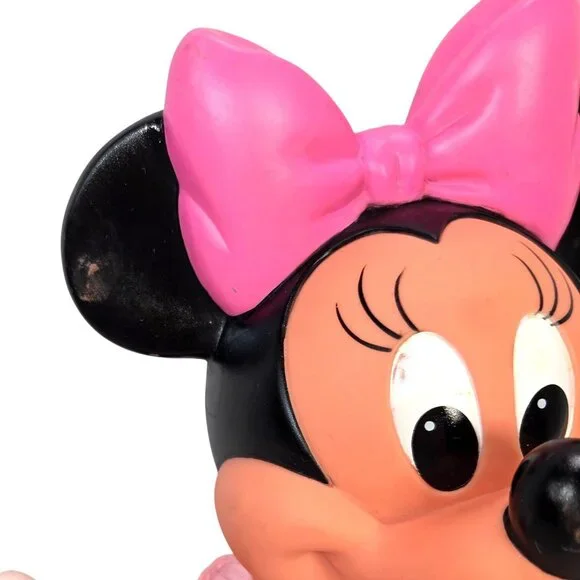 Vintage Mattel Disney 1989 Minnie Mouse Clubhouse Learn To Dress Me Pink Doll - Picture 4 of 11